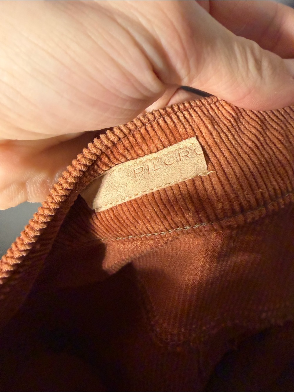 Pilcro The Icon Corduroy Flare Jeans Size 26 - Picture 4 of 6